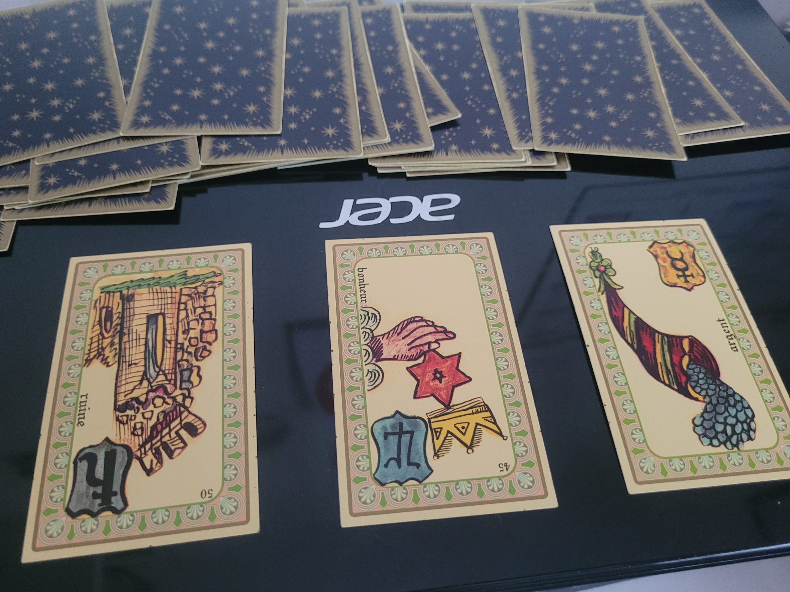 tirage 3 cartes
